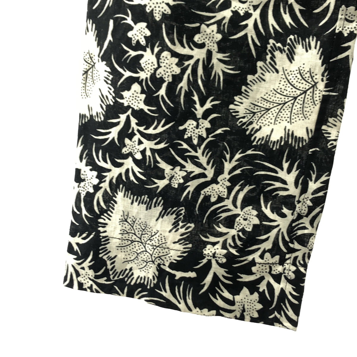 SOULEIADO | 亞麻全印花休閒褲 | 尺寸 36 | 女款