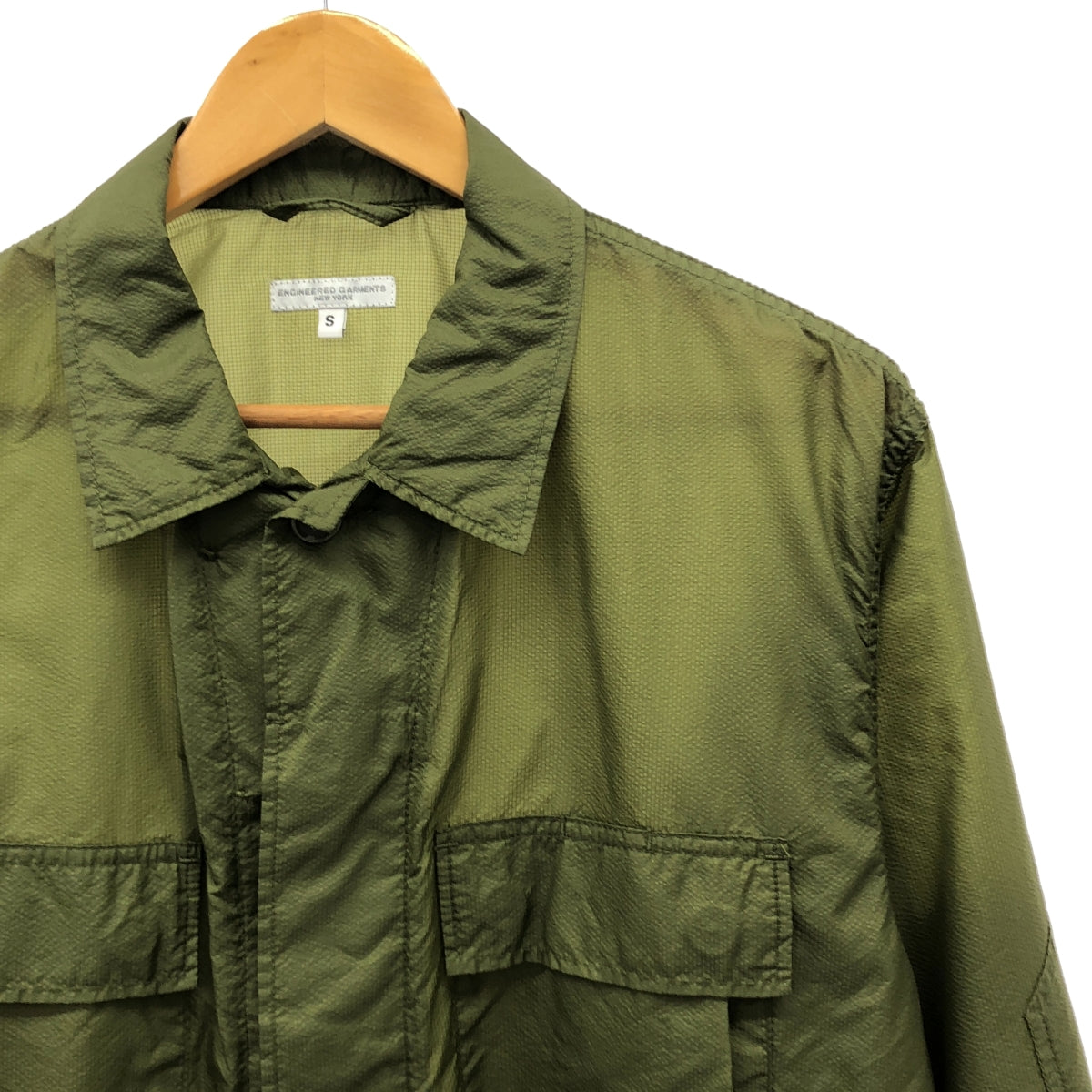 Engineered Garments / エンジニアドガーメンツ | BDU JACKET NYLON MICRO RIPSTOP ビーディーユー ジャケット ナイロン マイクロ リップストップ | S |