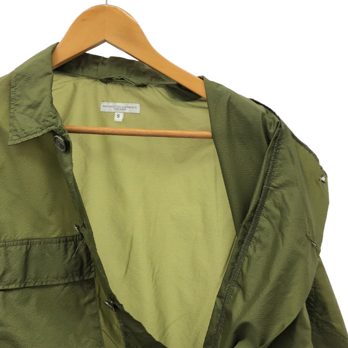 Engineered Garments / エンジニアドガーメンツ | BDU JACKET NYLON MICRO RIPSTOP ビーディーユー ジャケット ナイロン マイクロ リップストップ | S |