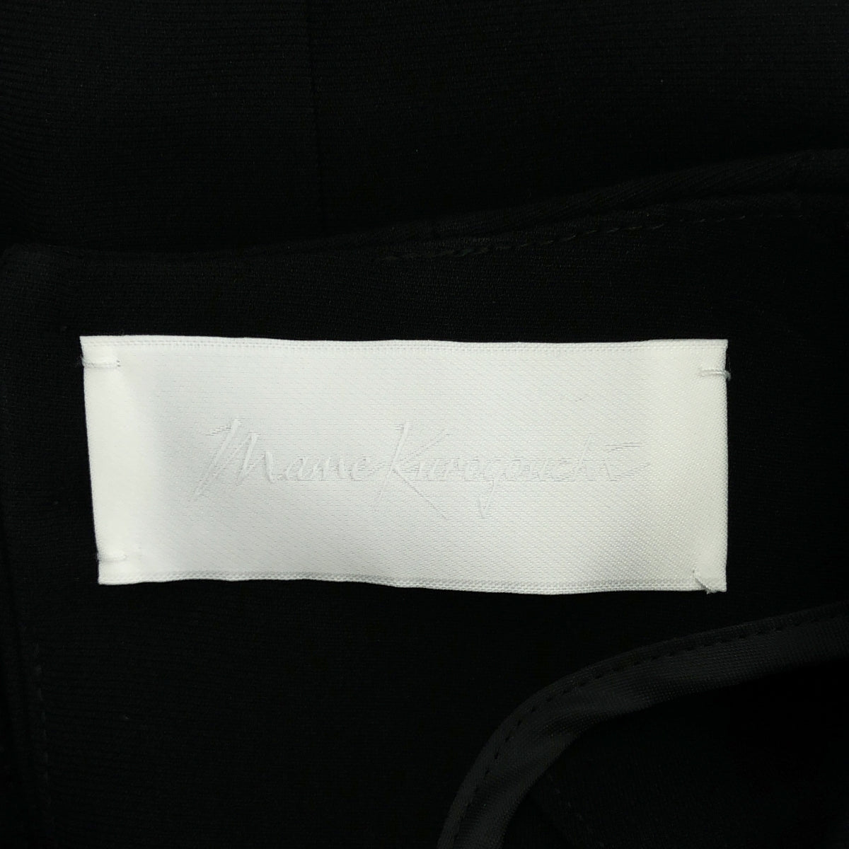 [狀況極佳] Mame Kurogouchi | 碎花蕾絲袖襯衫 | 尺寸 2 | 黑色 | 女款