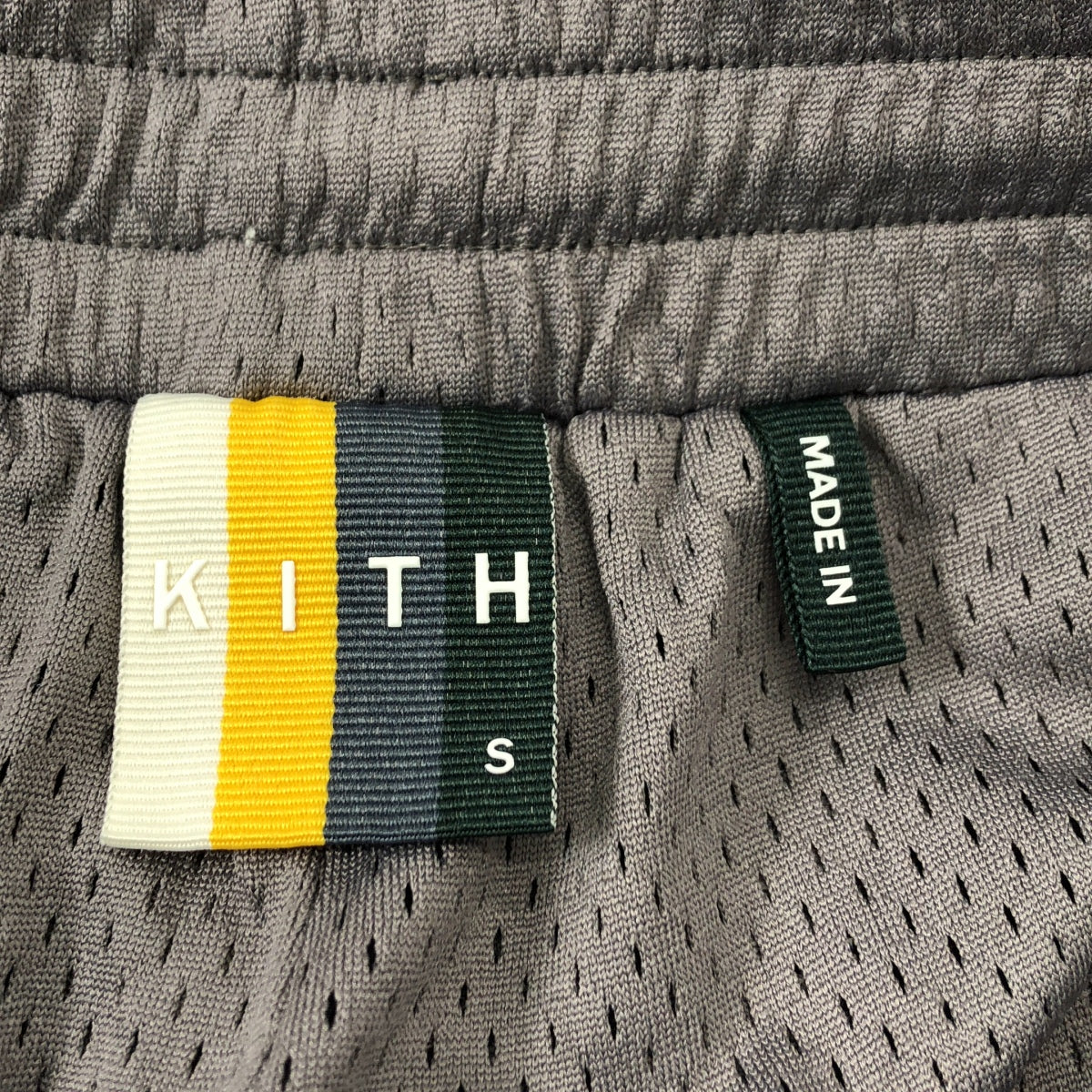 KITH / キス | ロゴ刺しゅう メッシュ ショートパンツ | S