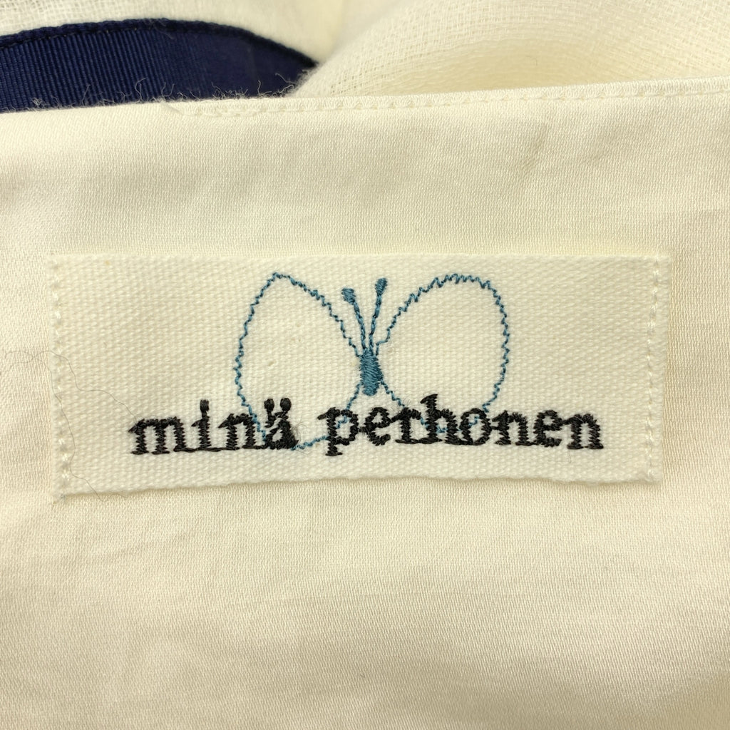 mina perhonen / ミナペルホネン | papaver choucho コットン プルオーバー ワンピース | 36 | レディース
