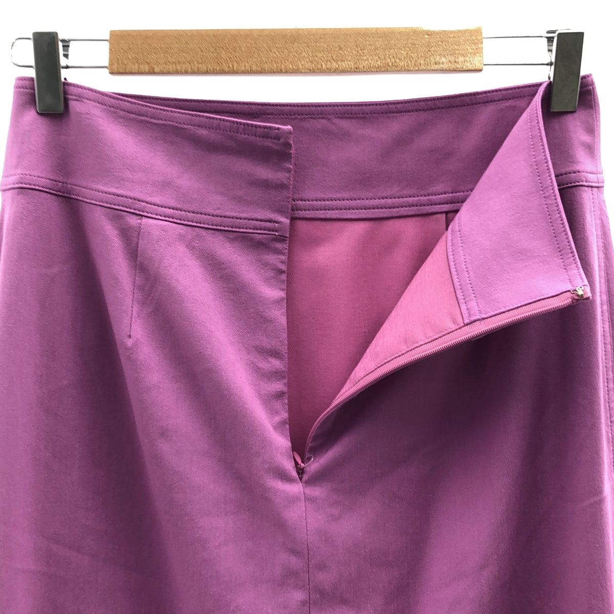 【新品】  SLOBE IENA / スローブイエナ | 2023SS | Iラインスカート レーヨン/ナイロン/リネン | 38 | ピンク | レディース