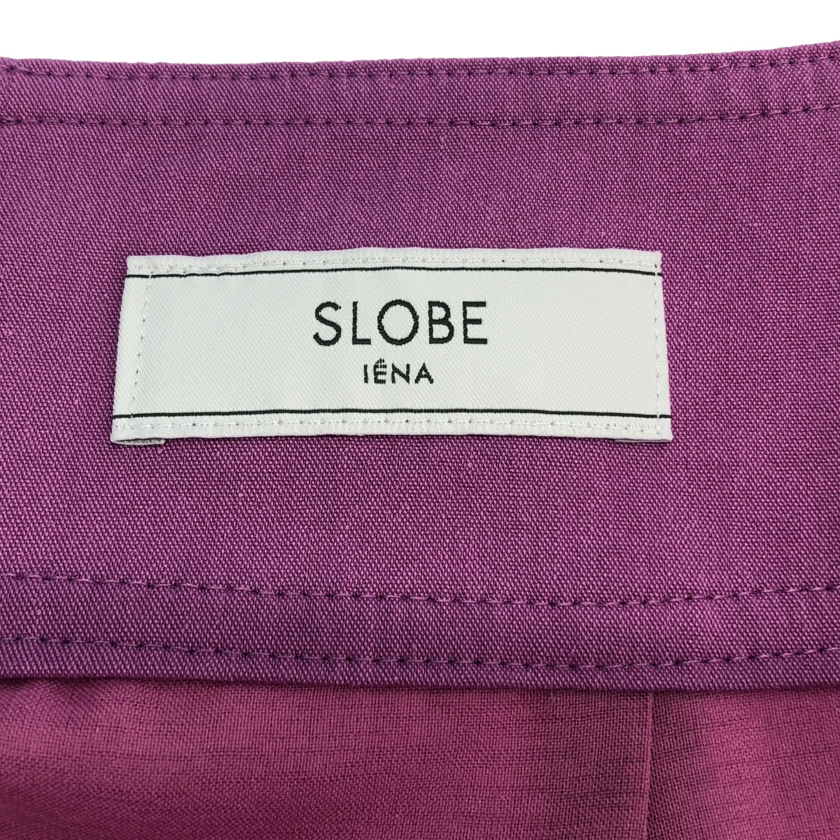 【新品】  SLOBE IENA / スローブイエナ | 2023SS | Iラインスカート レーヨン/ナイロン/リネン | 38 | ピンク | レディース
