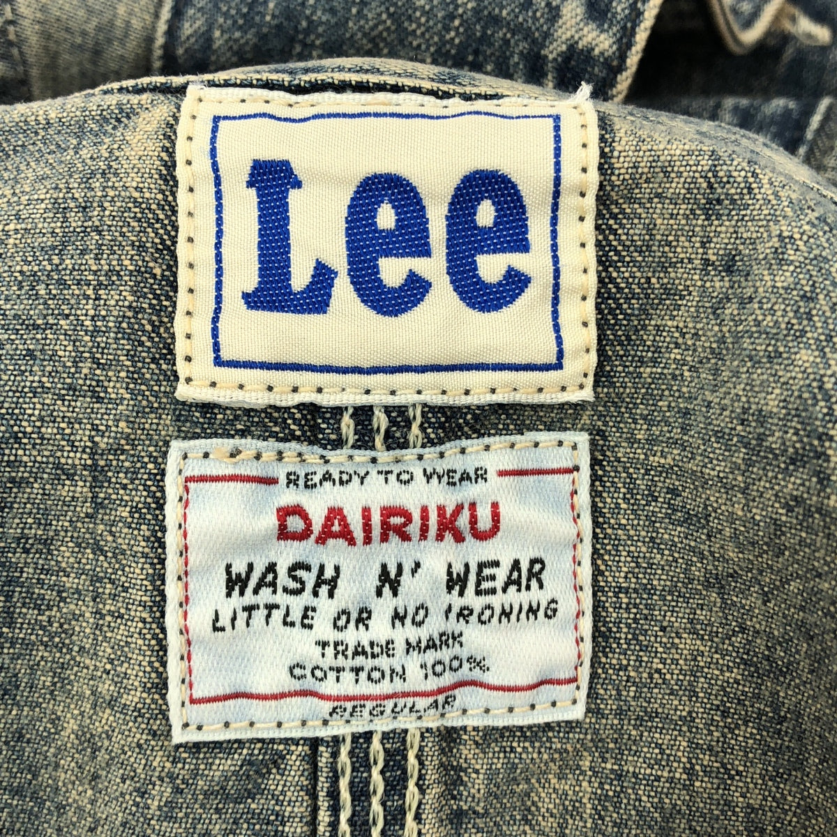 DAIRIKU / Dairiku | x LEE / Loco 外套牛仔連身外套 | M | 靛藍 | 男款