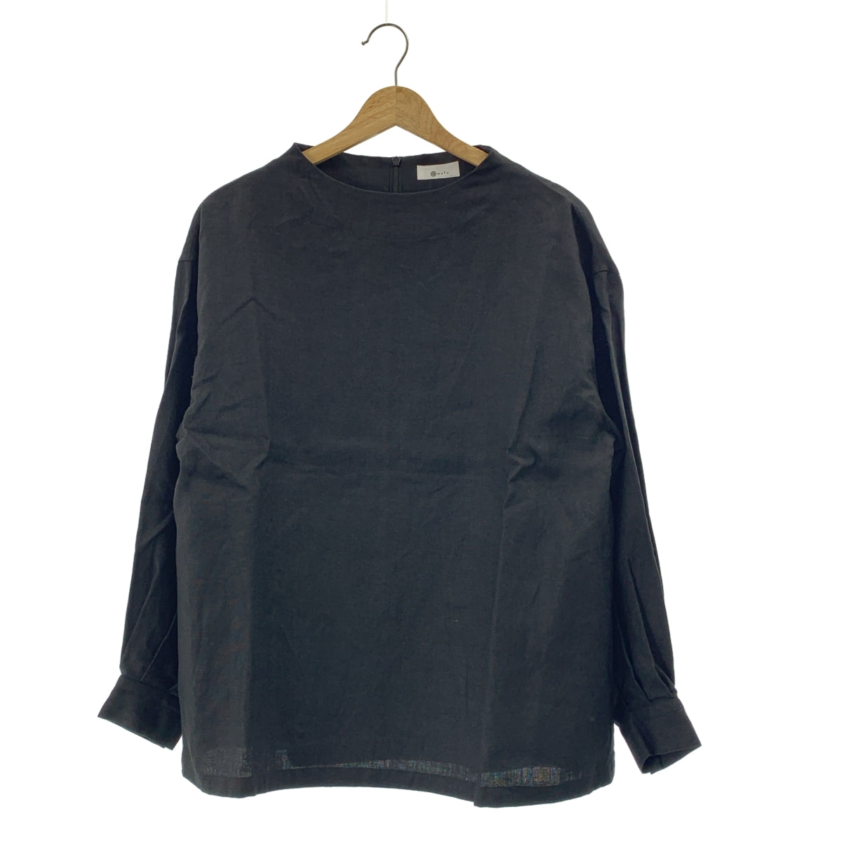 和風 | 亞麻後拉鍊套頭衫 |