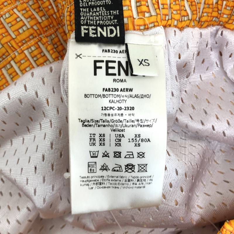 FENDI / フェンディ | フォーエバーフェンディ ズッカ柄 スイムショーツ | XS |