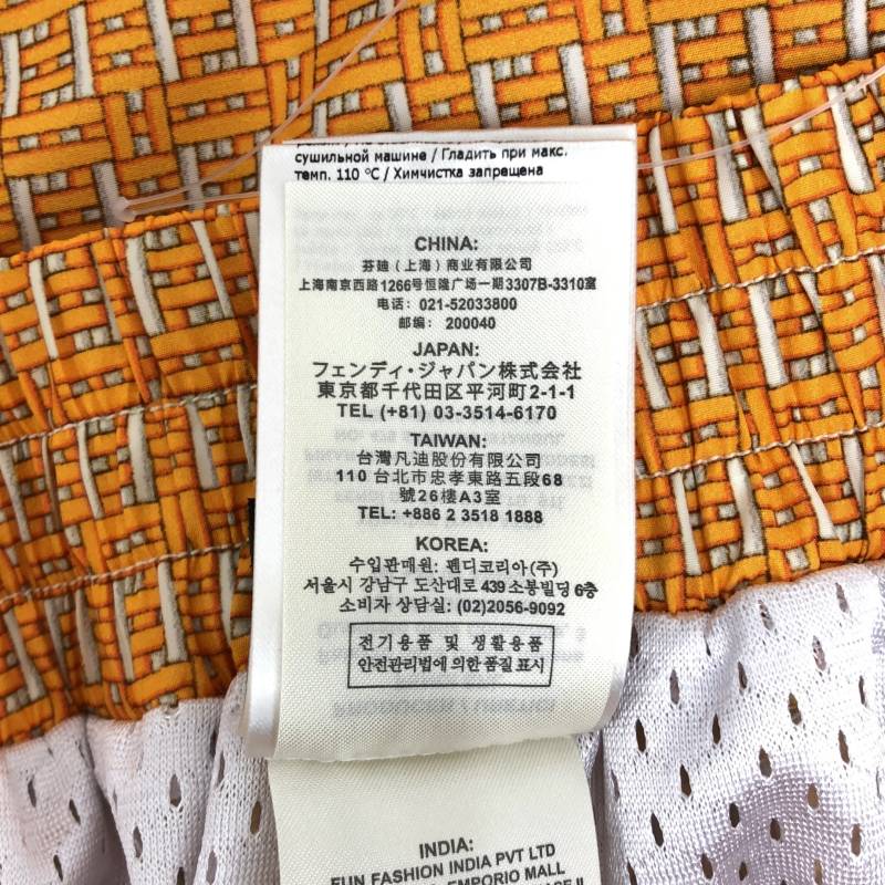 FENDI / フェンディ | フォーエバーフェンディ ズッカ柄 スイムショーツ | XS |