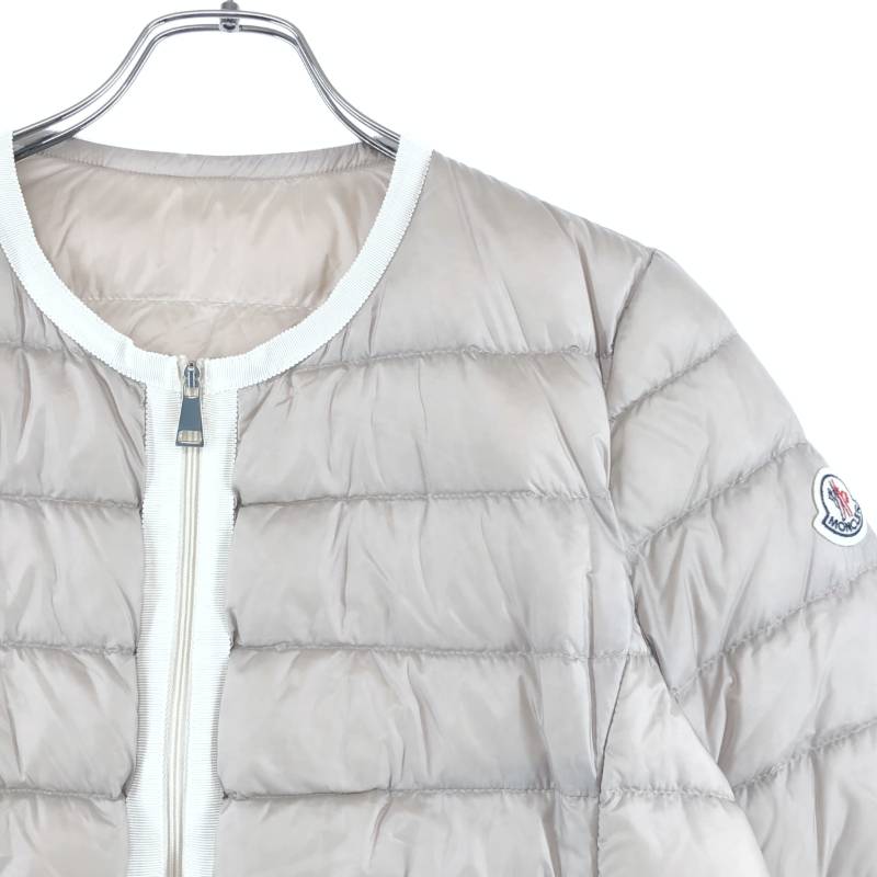 MONCLER / モンクレール | CRISTALLETTE / ノーカラー ダウンジャケット ブルゾン | 3 |