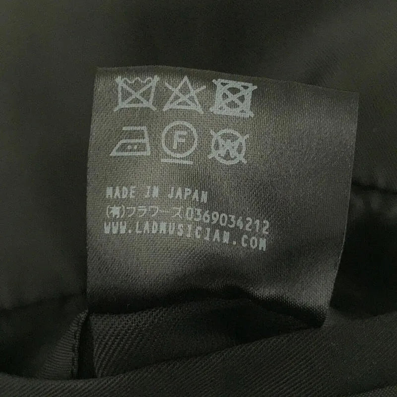 LAD MUSICIAN / 러드 뮤지션 | 2021AW | 20/1 개바 스텐 컬러 코트 Gray Khaki | 44 | 블랙 | 남성