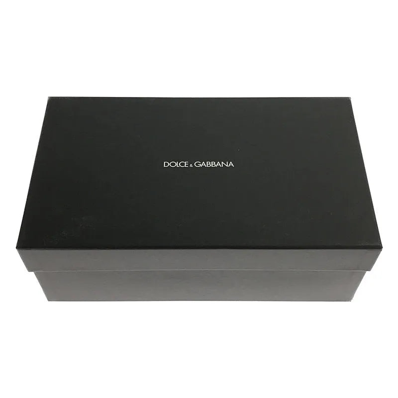 【新品】  DOLCE＆GABBANA / ドルチェ＆ガッバーナドルガバ | メタリック レザー オープントゥ ハイヒール パンプス 箱付き | 38 | メタリック | レディース