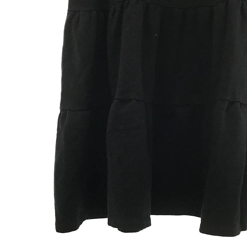 yori / ヨリ | コットン バックジップ ティアード ワンピース | F | ネイビー | レディース