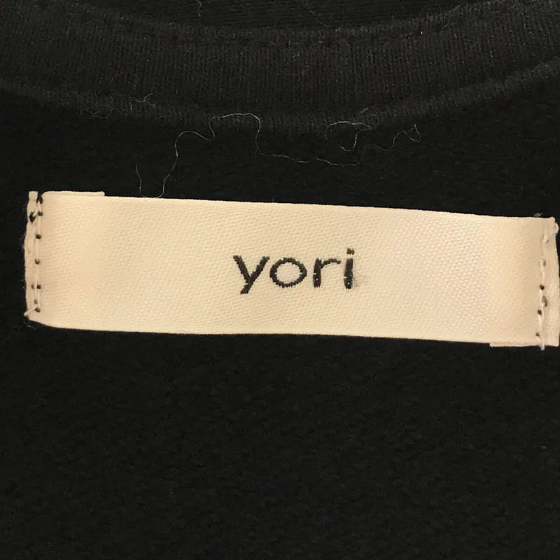 yori / ヨリ | コットン バックジップ ティアード ワンピース | F | ネイビー | レディース