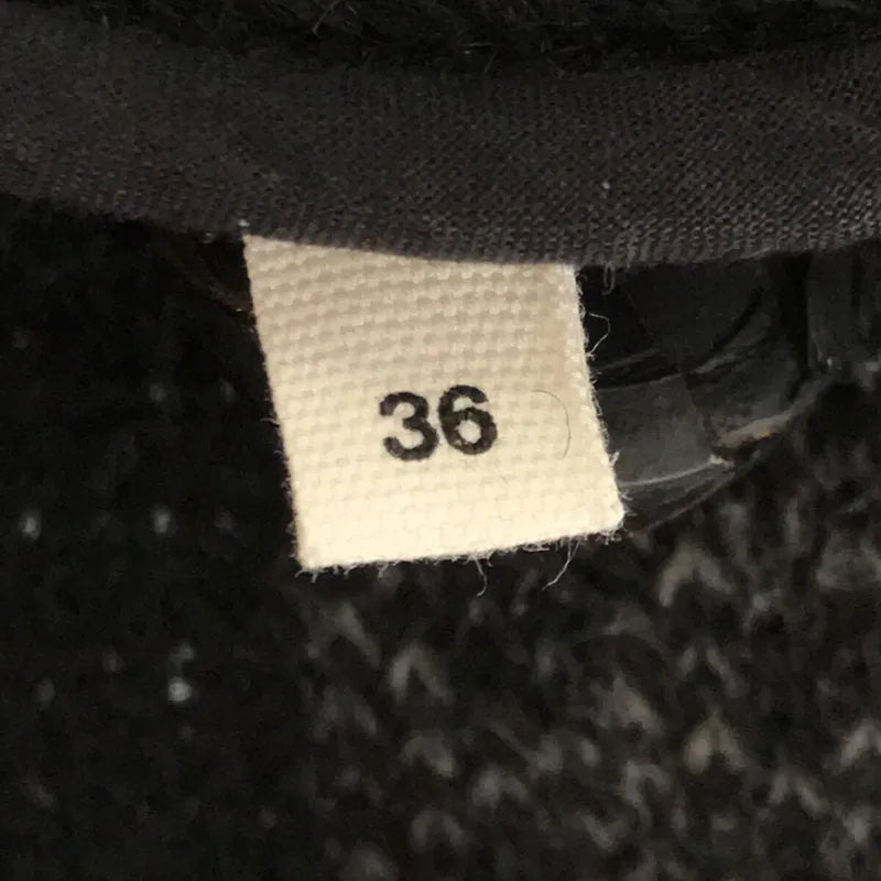 ISABEL MARANT ETOILE / イザベルマランエトワール | ウール ガウンコート | 36 | ブラック/グレー | レディース