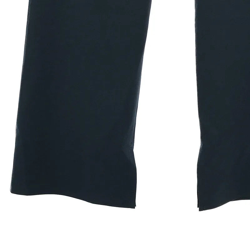 【美品】  IENA / イエナ | 2023SS | フレアイージーパンツ | 36 | ブルー | レディース