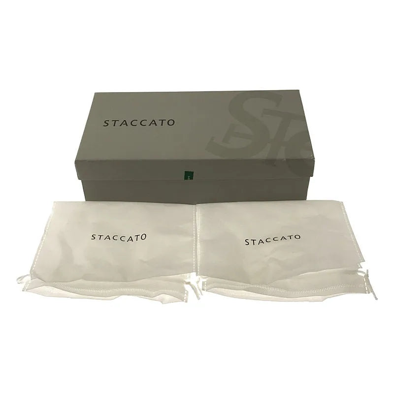 【美品】  STACCATO / スタッカート | STACCATO / スタッカート ツイード チェック ポインテッドトゥ ヒール パンプス 箱付き | 23 | ホワイト / ネイビー / レッド | レディース