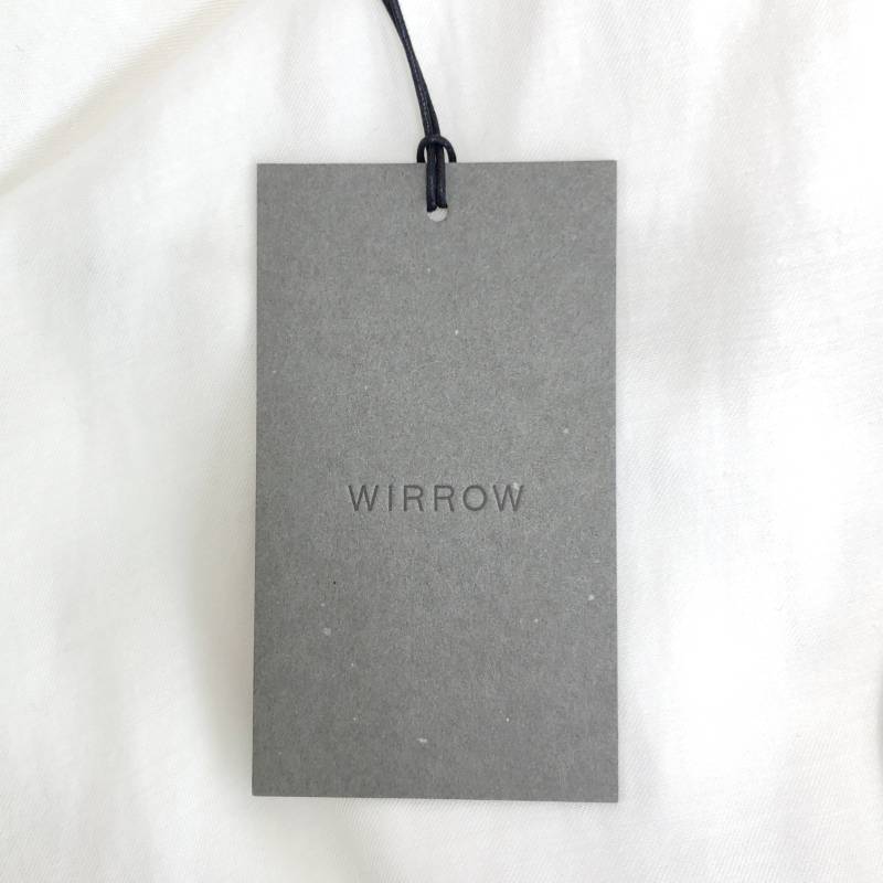 WIRROW / ウィロウ | cupro cotton stand collar shirt dress ワンピース | 1 |