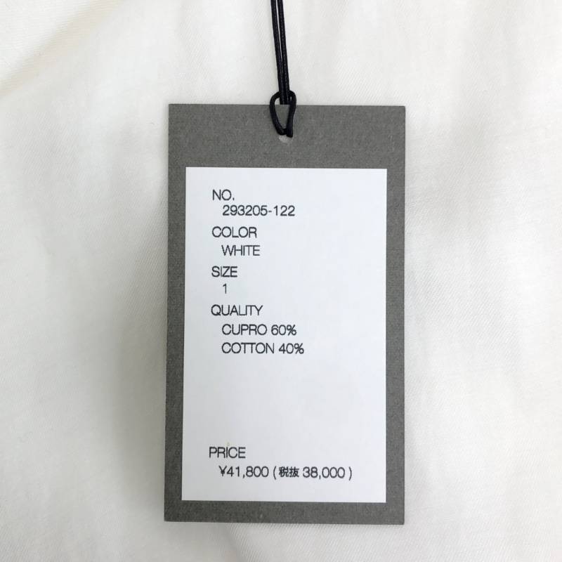 WIRROW / ウィロウ | cupro cotton stand collar shirt dress ワンピース | 1 |