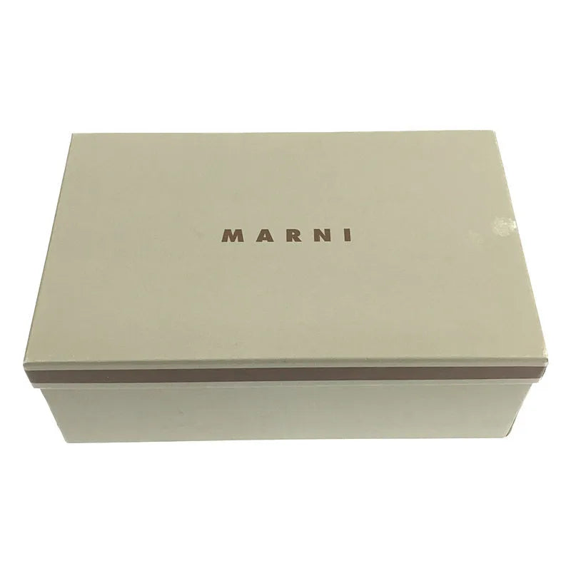 MARNI / マルニ | スウェードレザー リボン パンプス | 38 | ブラック | レディース