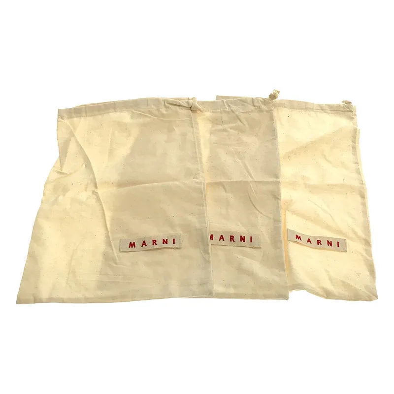 MARNI / マルニ | スウェードレザー リボン パンプス | 38 | ブラック | レディース