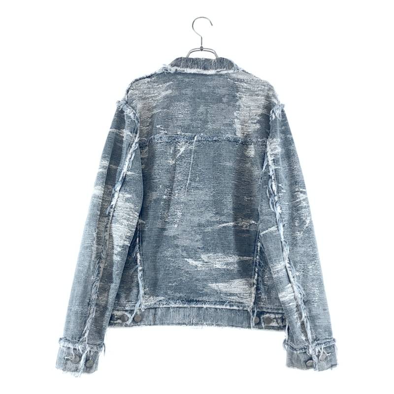 TAAKK / ターク | 2024AW | 3RD TYPE DENIM JACKET ジャガード ケミカルウォッシュ デニムジャケット | 2 |