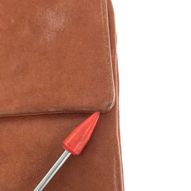 IL BISONTE |撥動按鈕皮革單肩包 |布朗 |女性的