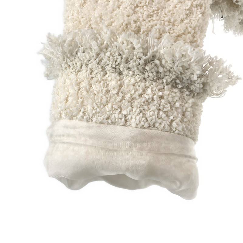 sacai / サカイ | tweed jacket short ツイード ノーカラー ジャケット | 1 |