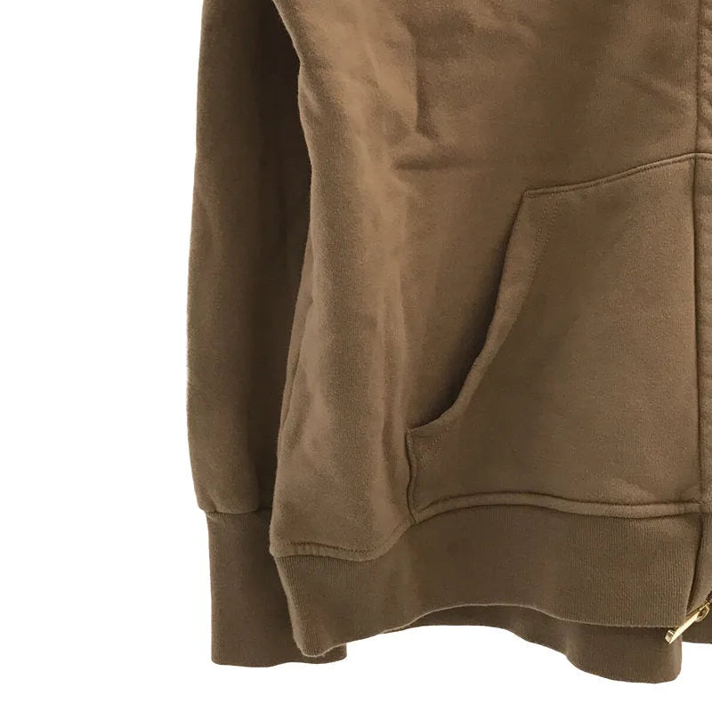 Americana / アメリカーナ | L'Appartement / アパルトモンコットン / ジップアップ　パーカー | ブラウン | レディース