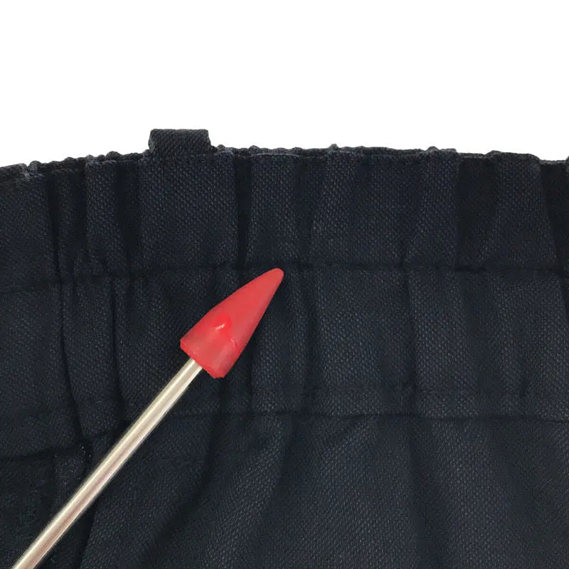 ISABEL MARANT / イザベルマラン | ウール タック スラックスパンツ | 36 | ネイビー | レディース