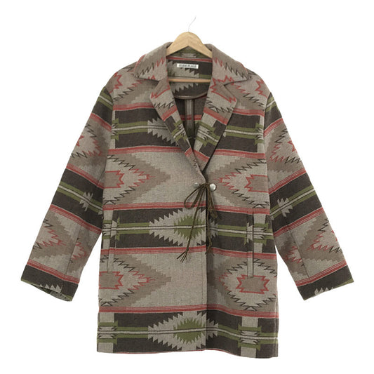 [New] Plage | 2020AW | R'IAM Navajo Jacquard Jacket | 36 | Beige | Women's