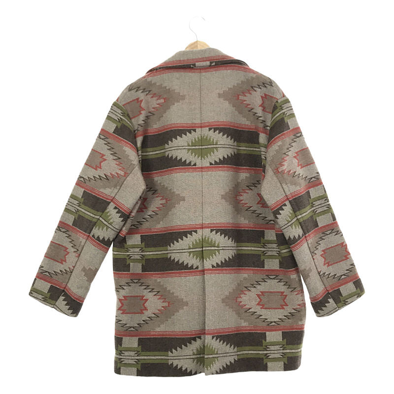 [New] Plage | 2020AW | R'IAM Navajo Jacquard Jacket | 36 | Beige | Women's