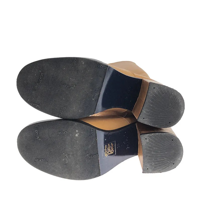 阿爾托 |全皮粗跟長靴 | 35 |駱駝 |女性的