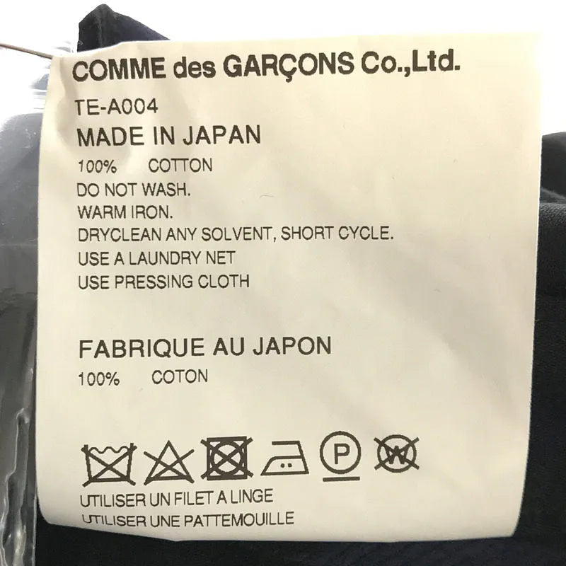 【美品】  tricot COMME des GARCONS / トリココムデギャルソン | AD2019 2020SS | ドット フリル フレア ジャンパースカート | S | ブラック | レディース