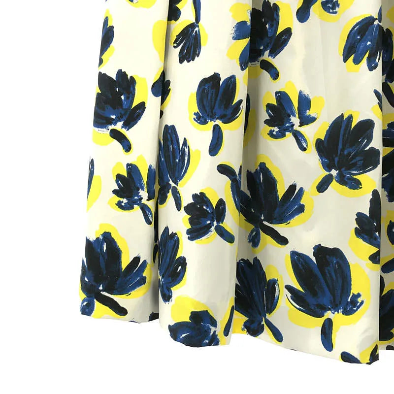 【美品】  IENA / イエナ | 2021SS | ワッシャータンブラーランダムタックスカート | 36 | ネイビーB | レディース