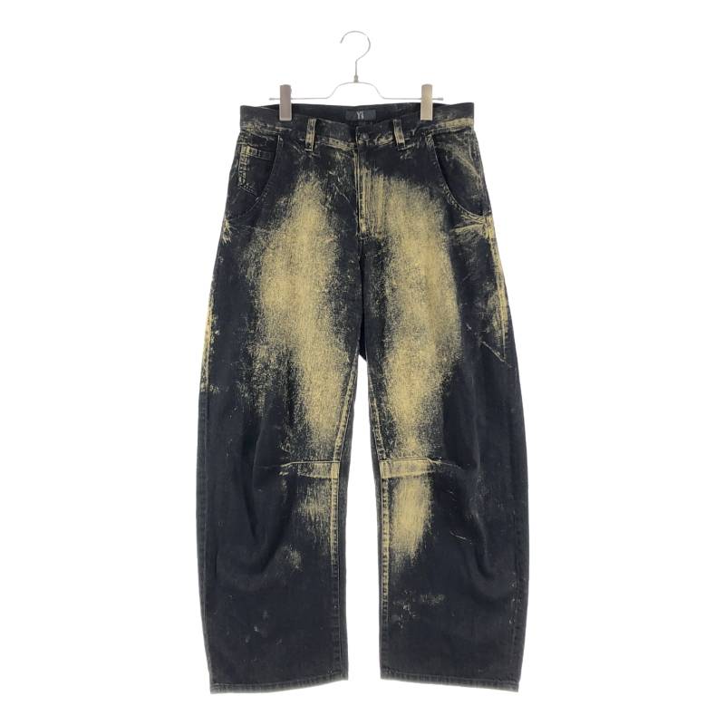 Y's.... / ワイズビー | WIDE LEG GUSSETED DENIM PANTS デニム パンツ | 1 |