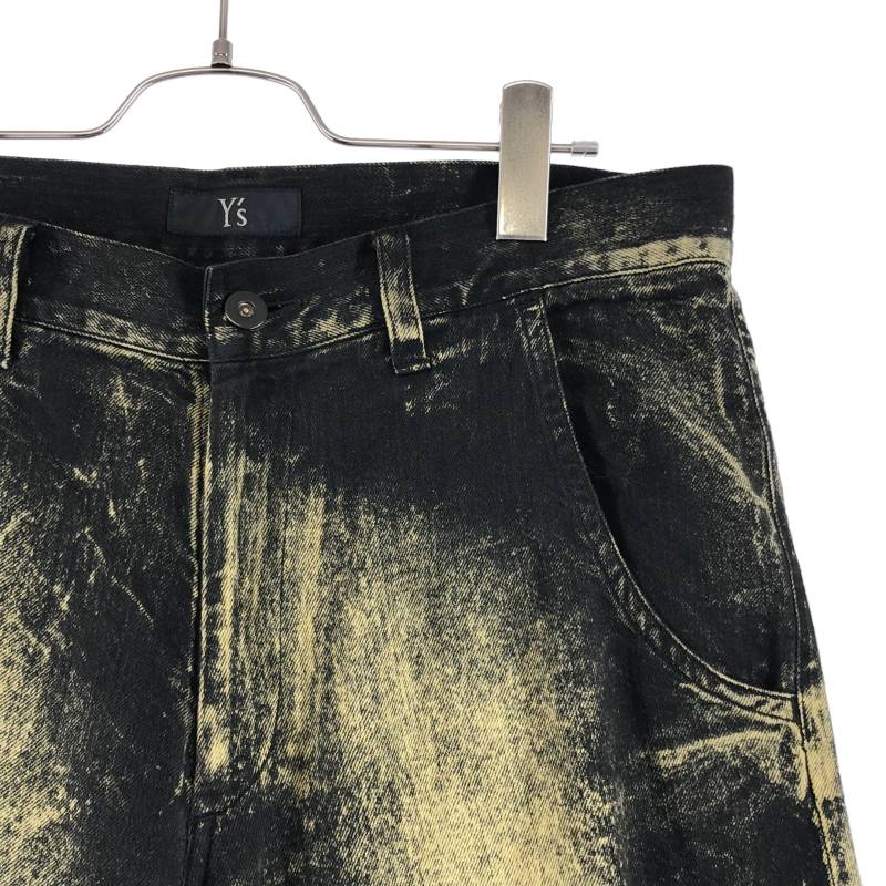 Y's.... / ワイズビー | WIDE LEG GUSSETED DENIM PANTS デニム パンツ | 1 |