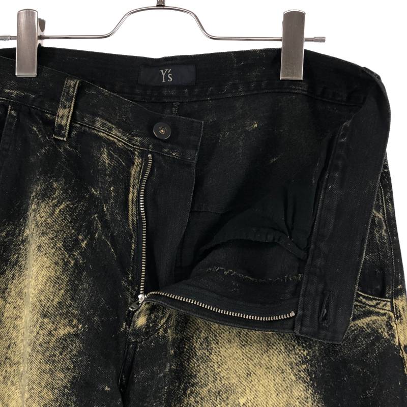 Y's.... / ワイズビー | WIDE LEG GUSSETED DENIM PANTS デニム パンツ | 1 |