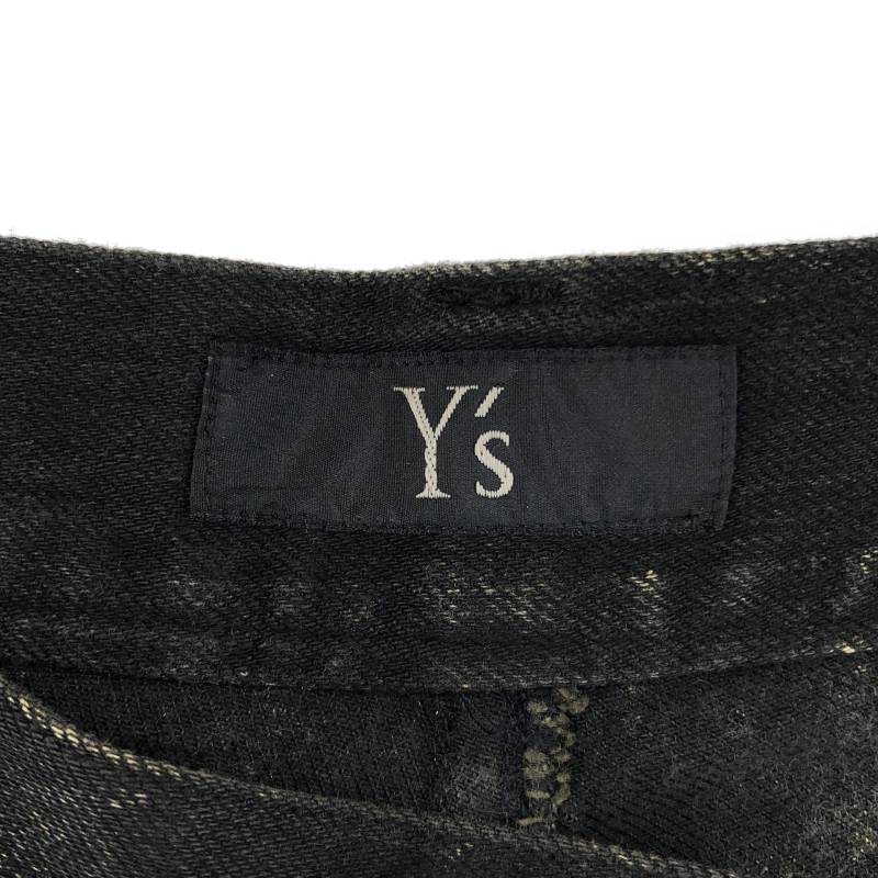 Y's.... / ワイズビー | WIDE LEG GUSSETED DENIM PANTS デニム パンツ | 1 |