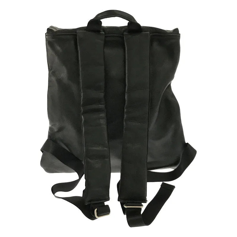 POMTATA / ポンタタ | レザー ダブル リュック スワロマチ グローブレザー | FREE | ブラック | レディース