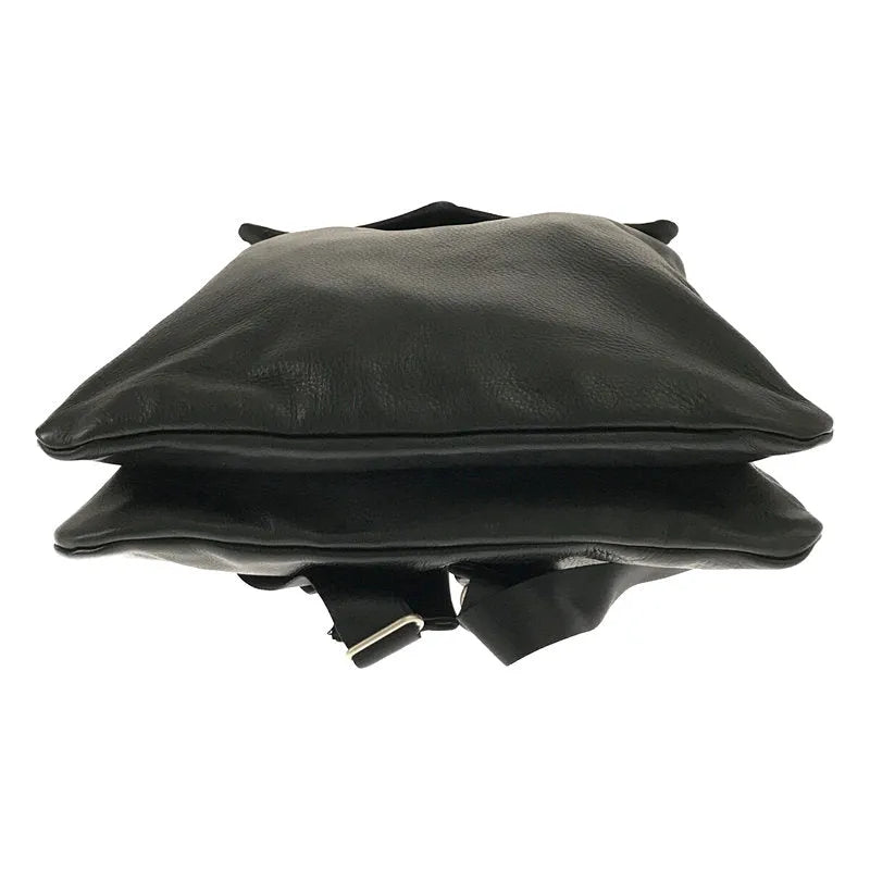 POMTATA / ポンタタ | レザー ダブル リュック スワロマチ グローブレザー | FREE | ブラック | レディース