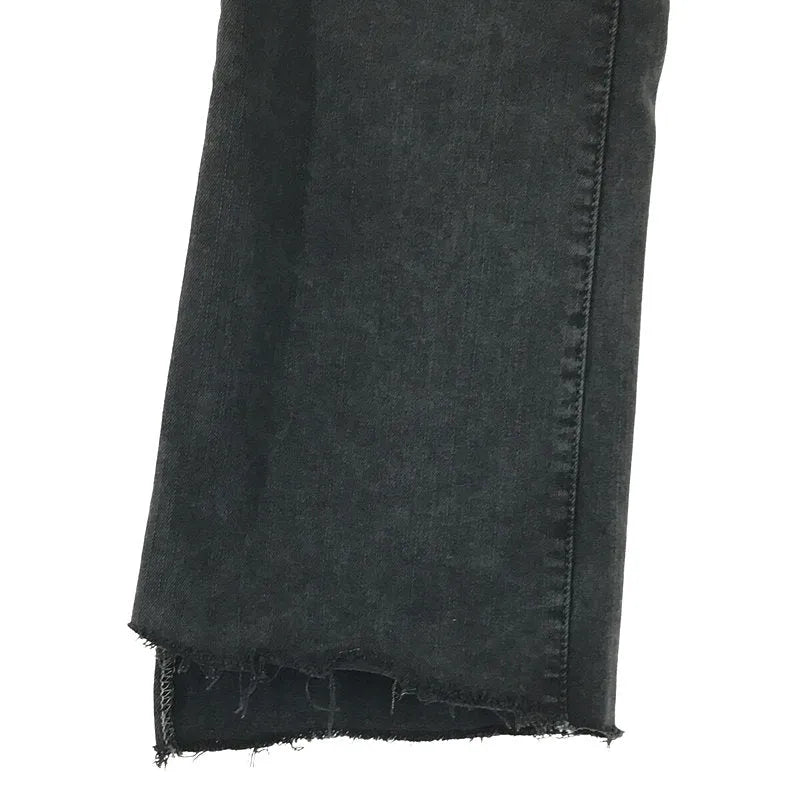 MOTHER / マザー | Deuxieme Classe ドゥーズィエムクラス 取扱い FADED BLACK INSIDER CROP インサイダー クロップド デニム パンツ | 28 | ダークグレー | レディース