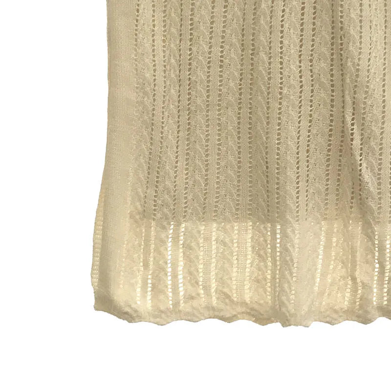 一塵不染 | 2020春夏 |繫帶分層針織連身裙 | F |自然 |女性的