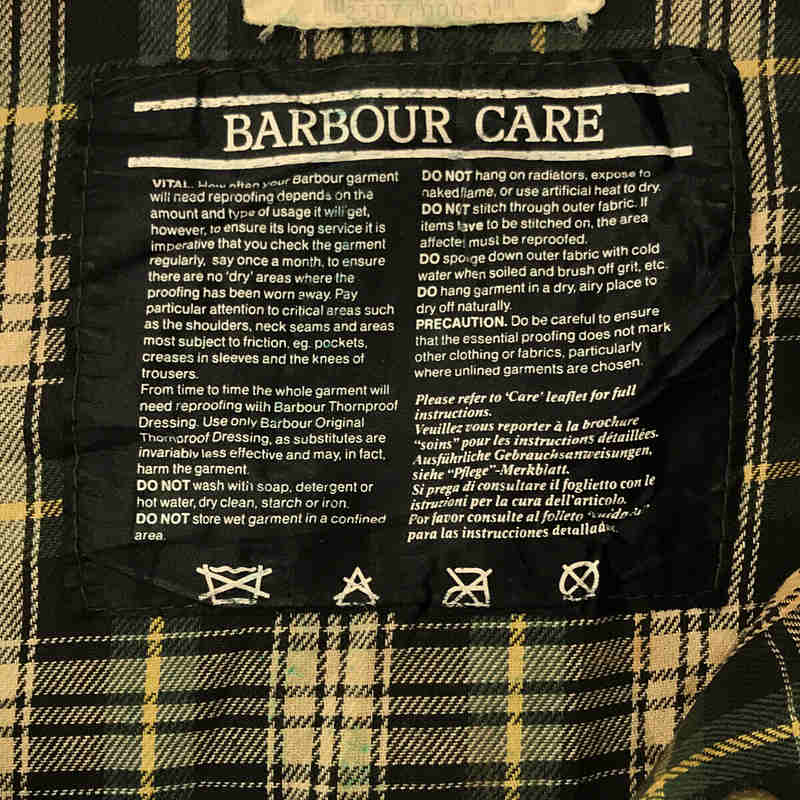 Barbour / バブアー | 1993年製 90s～ Vintage ヴィンテージ 3ワラント MOORLAND ムーアランド オイルド ジャケット | C46 | ブラウン | メンズ