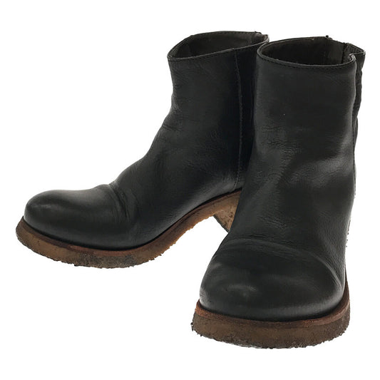 PUNTO PIGRO | Back zip heel boots with dust bag and box | Size 36 | Black | Women's