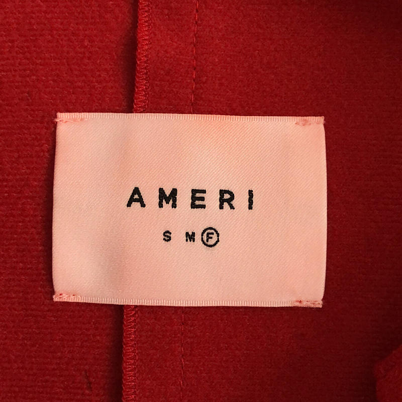 AMERI / アメリ | WRAP COLLAR COAT ラップカラー コート | F |