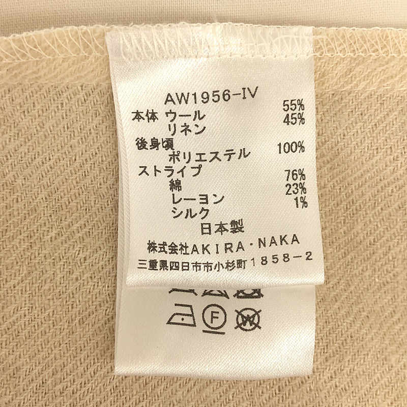 美品】 AKIRANAKA / アキラナカ | 異素材切替 プルオーバーシャツ | 1