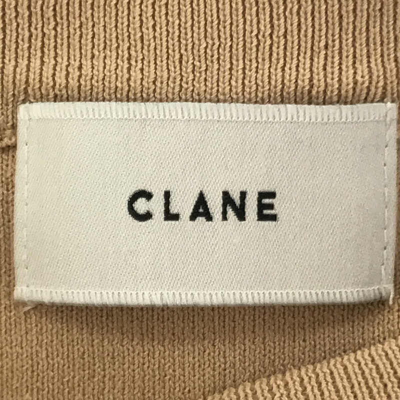 CLANE / クラネ | BASIC COMPACT KNIT TOPS ベーシック コンパクト