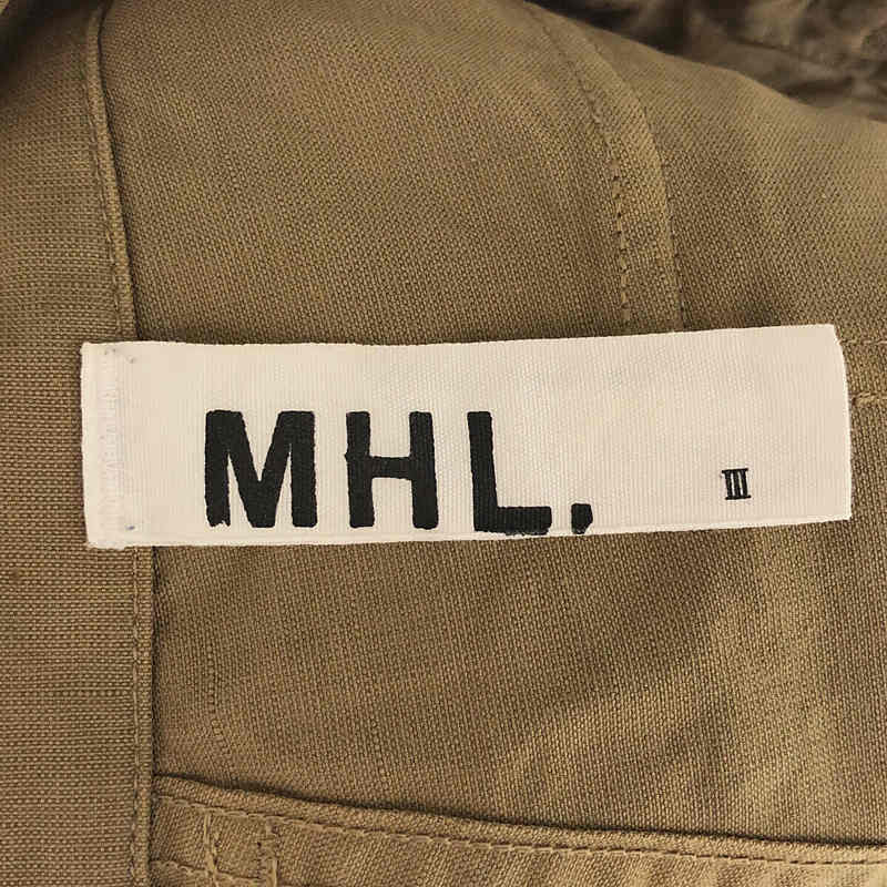 MHL. / エムエイチエルマーガレットハウエル | コットン リネン サイド