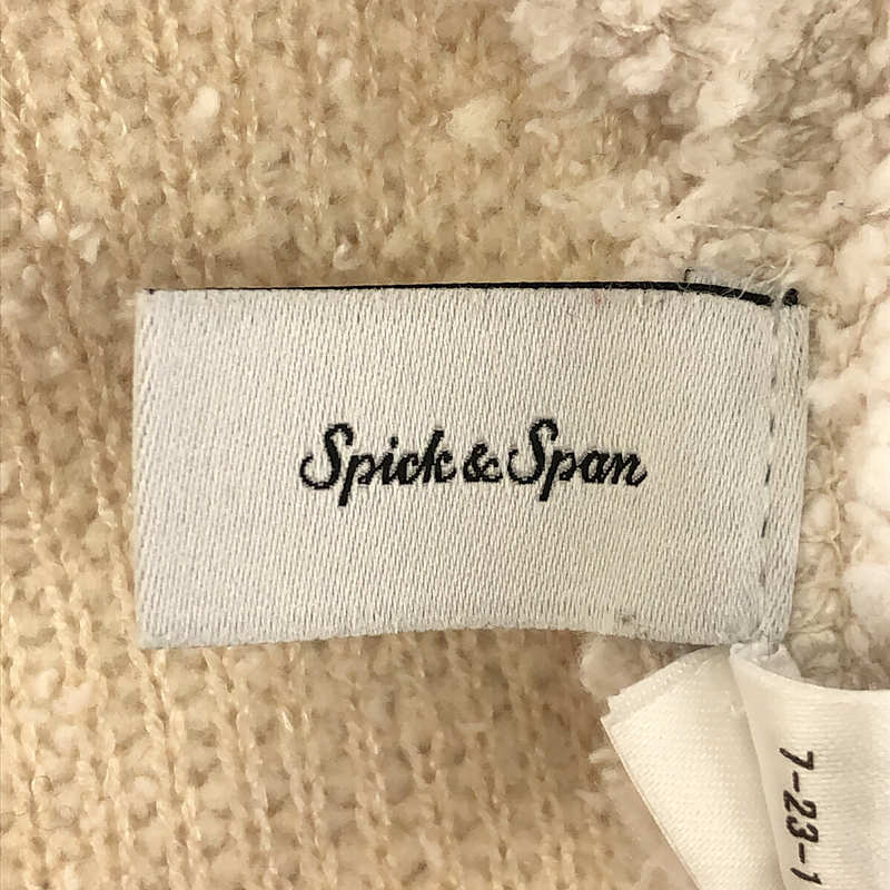 Spick and Span / スピックアンドスパン | 2021AW | パイル ニットソー