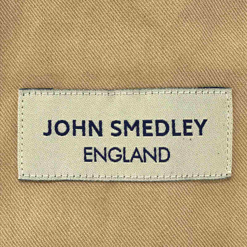 JOHN SMEDLEY / ジョンスメドレー | シルク コットン リネン オープン